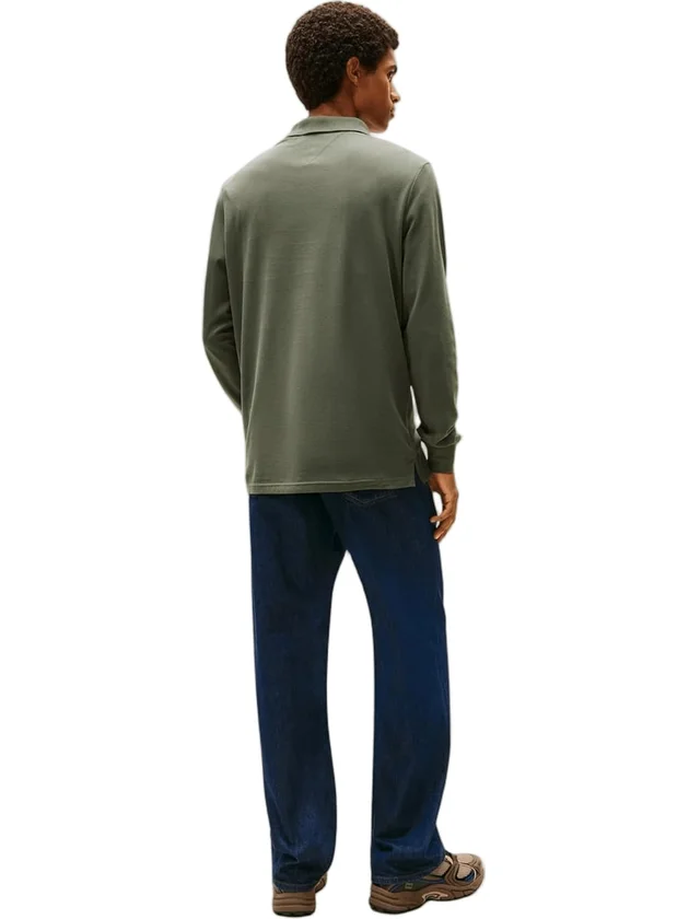 Tjm Slim Placket Polo Ls Ext