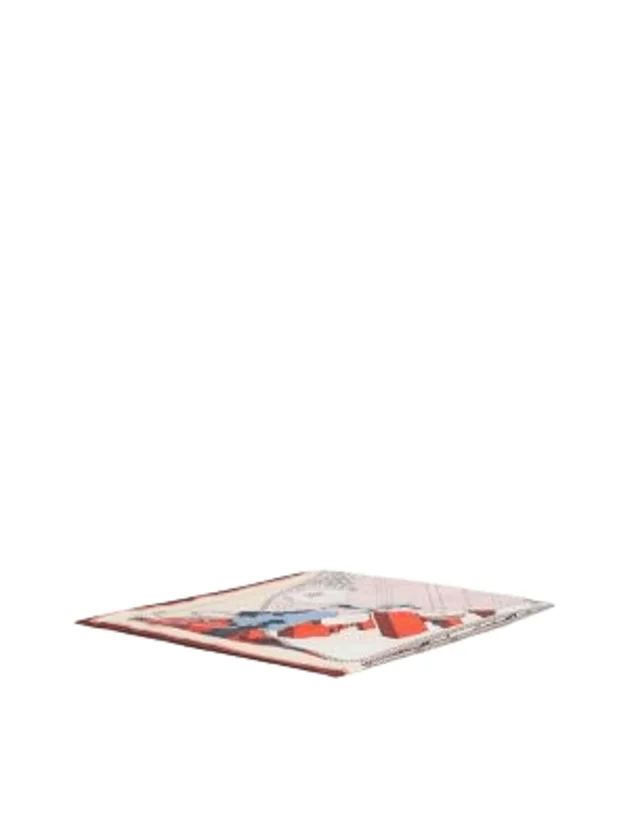 Flag Floral Silk
