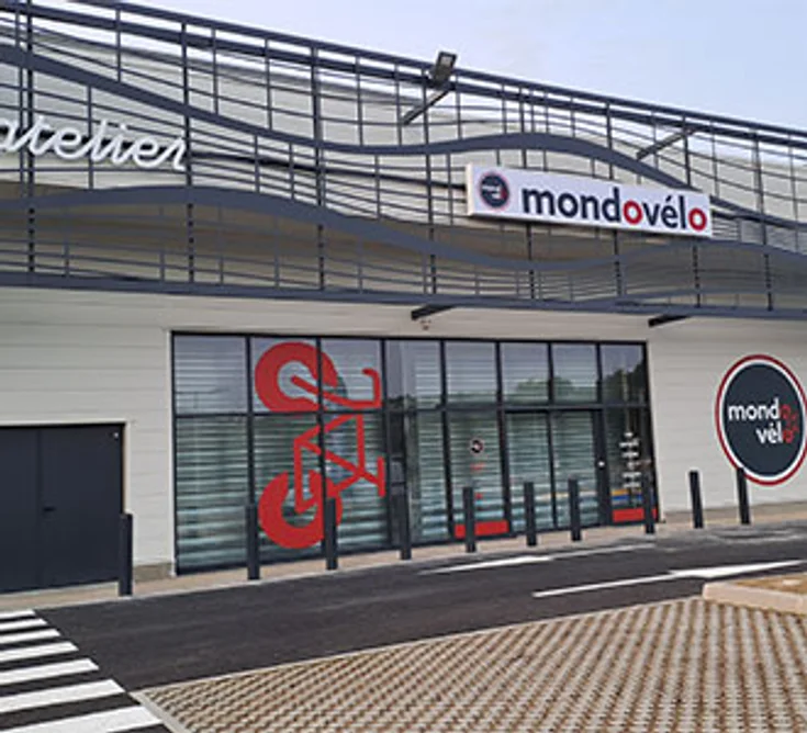 Extérieur du magasin MONDOVELO LOZANNE