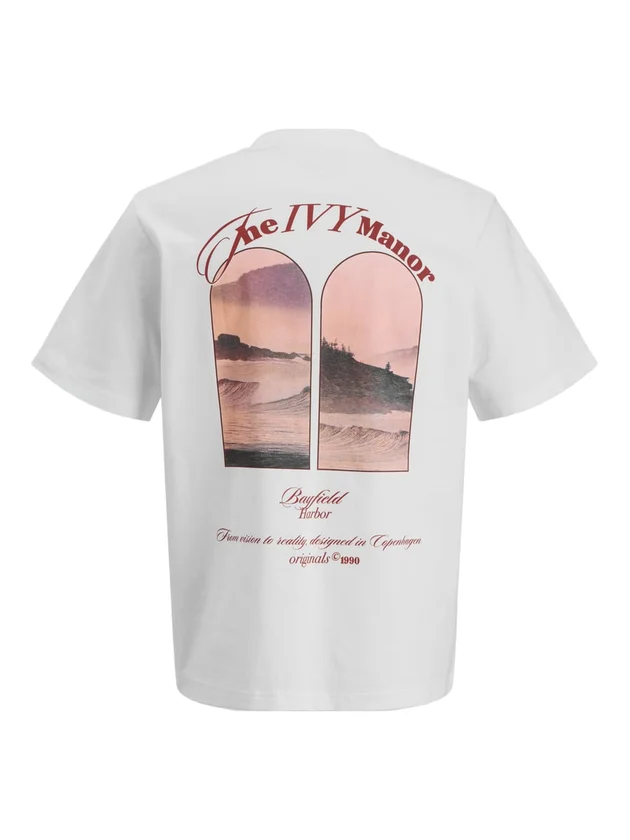 Jormontauk Photo Back Tee Ss Cn