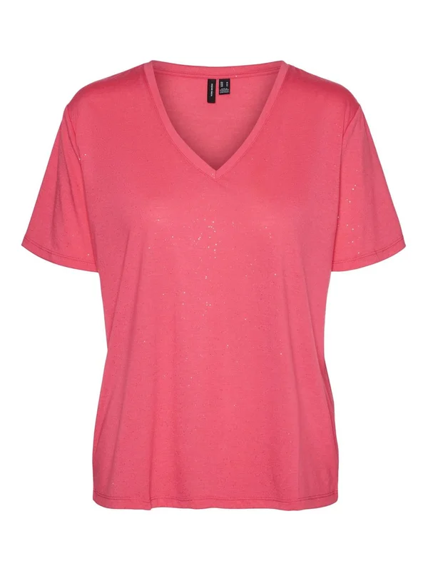 Mamalie S S V Neck Top Jrs Btq