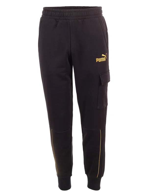 Minimal Gold Cargo Pants
