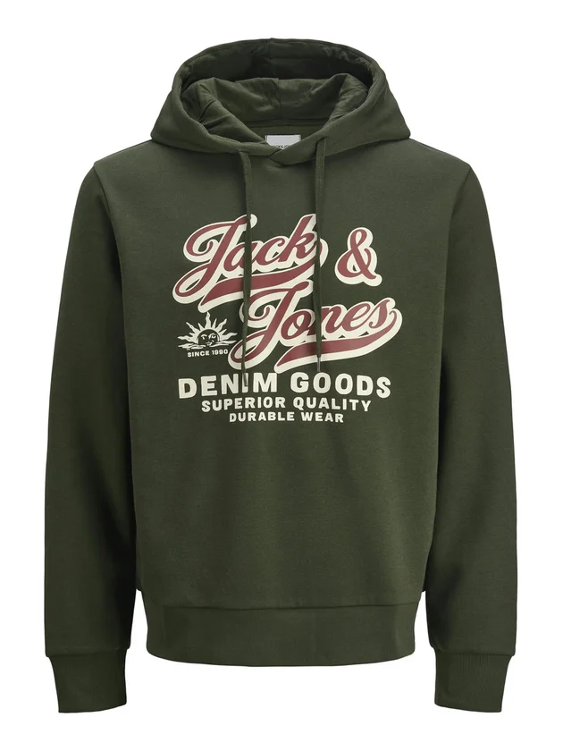 JJElogo Sweat Hood 2 Col 25 26 Noos