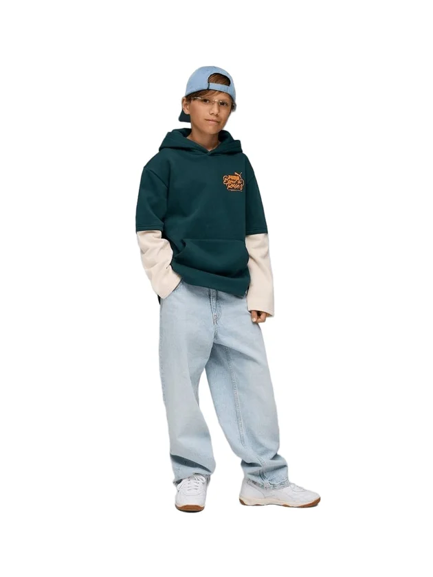 Mid90s Layered Hoodi