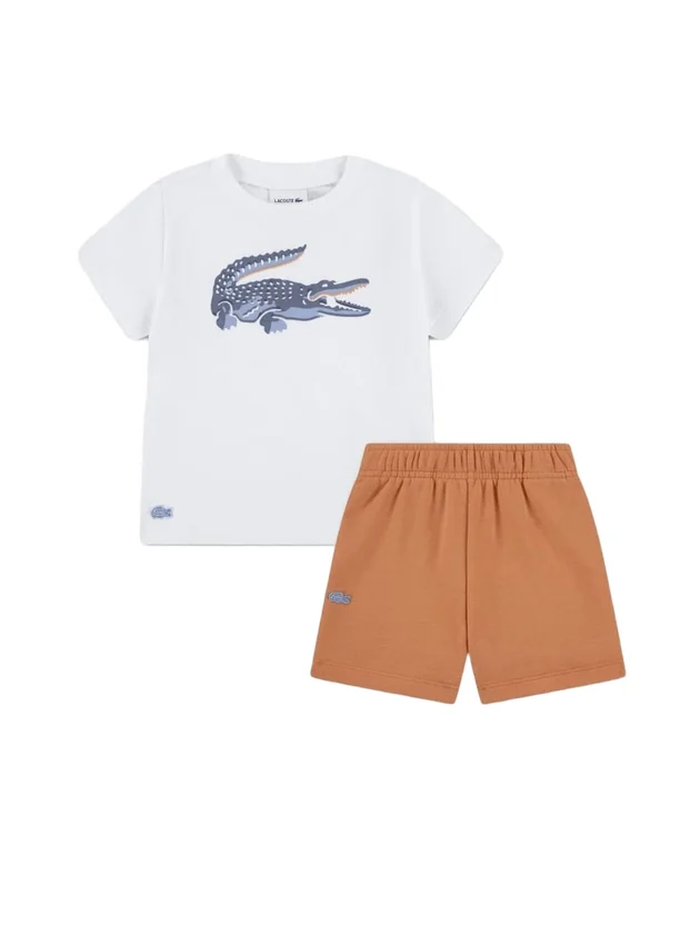 Croc Graphic Short Set