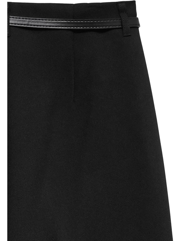 Wide Culotte Belt Pant Noos