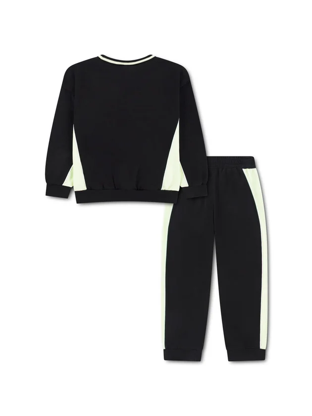 Nkn Ft Color Blocked Crew Set