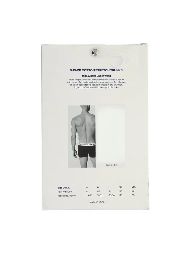 Solid Trunks 3 Pack