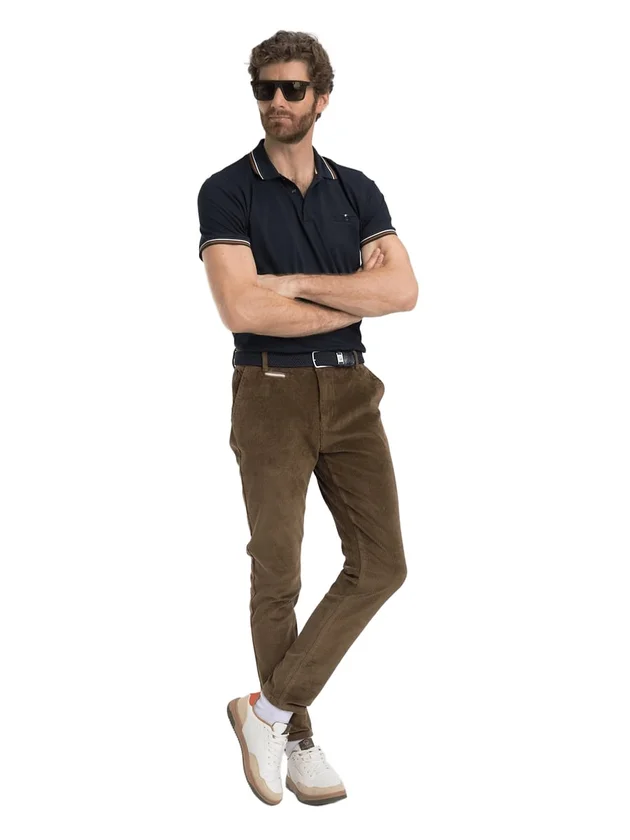 Signature Pantalon Chino Tapered