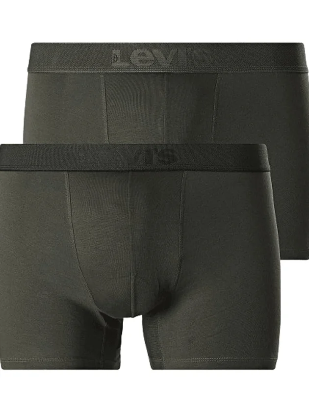 Twill Wb Boxer Brief 2P