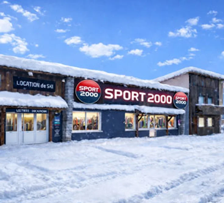 Extérieur du magasin SPORT 2000 XONRUPT LA BRESSE LOU SKI