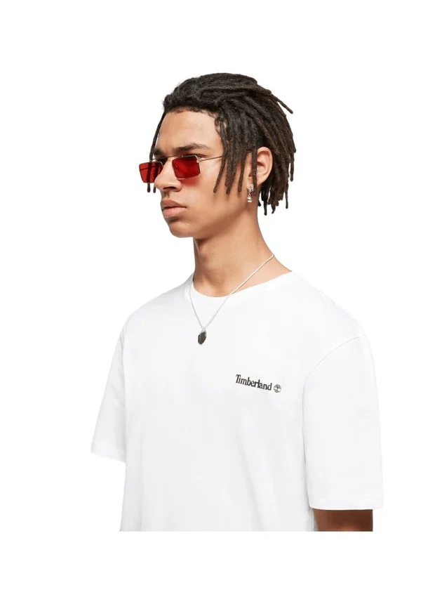 Small Linear Logo Print Tee