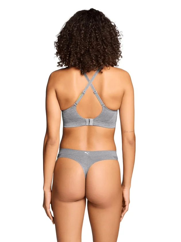 3D Knit Sport Triangle Top