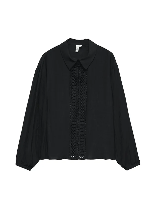 Vmitzel L S Shirt Wvn Btq