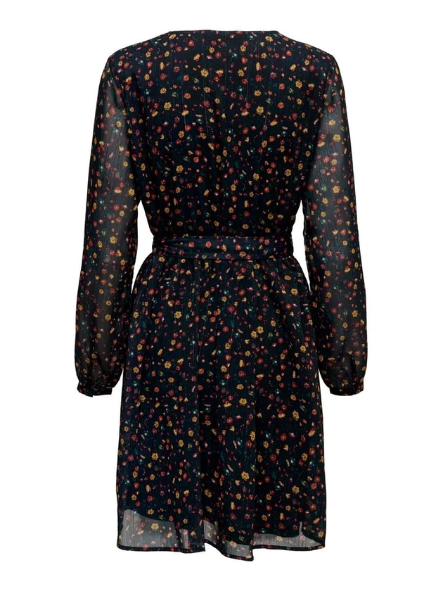Valerie L S V Neck Dress Ptm
