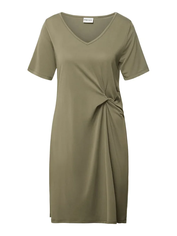 Pcanora V Neck Knot Dress Jrs