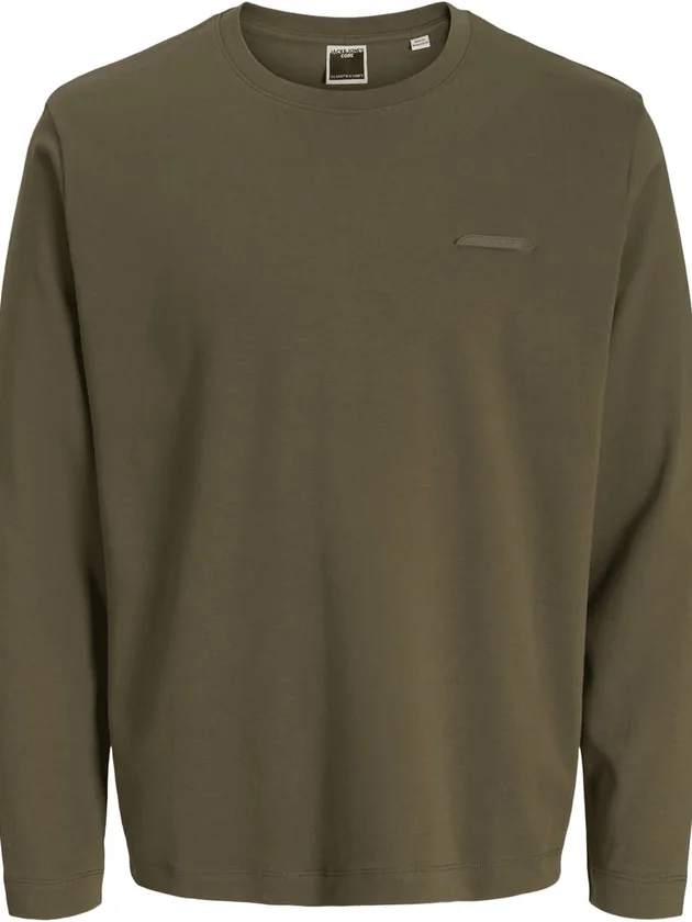 Fusion Interlock Tee LS Crew Neck