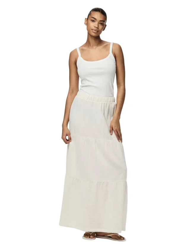 PcSikka Hw Maxi Skirt Wvn Noos