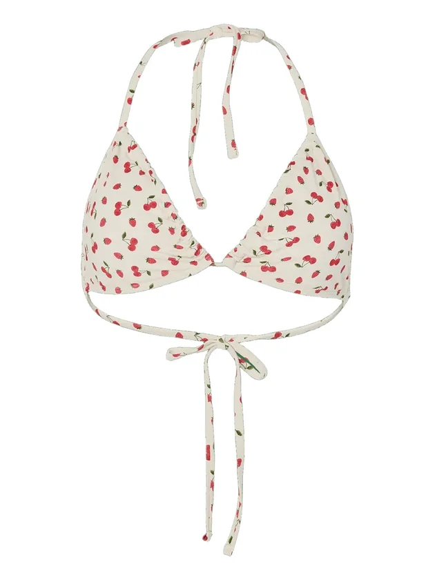 Lurex Bikini Triangle Top