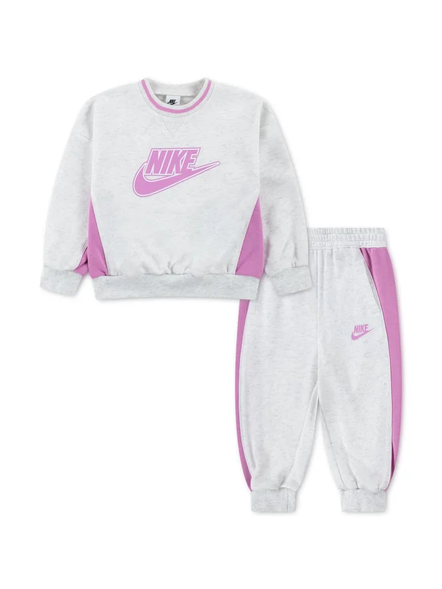 Nkn Ft Color Blocked Crew Set