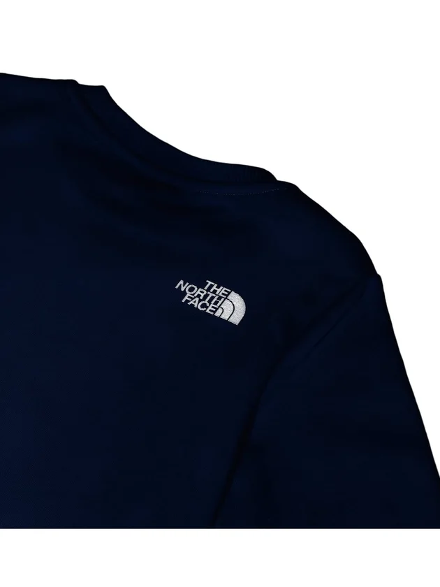 Reflective Logo Relaxed Crew