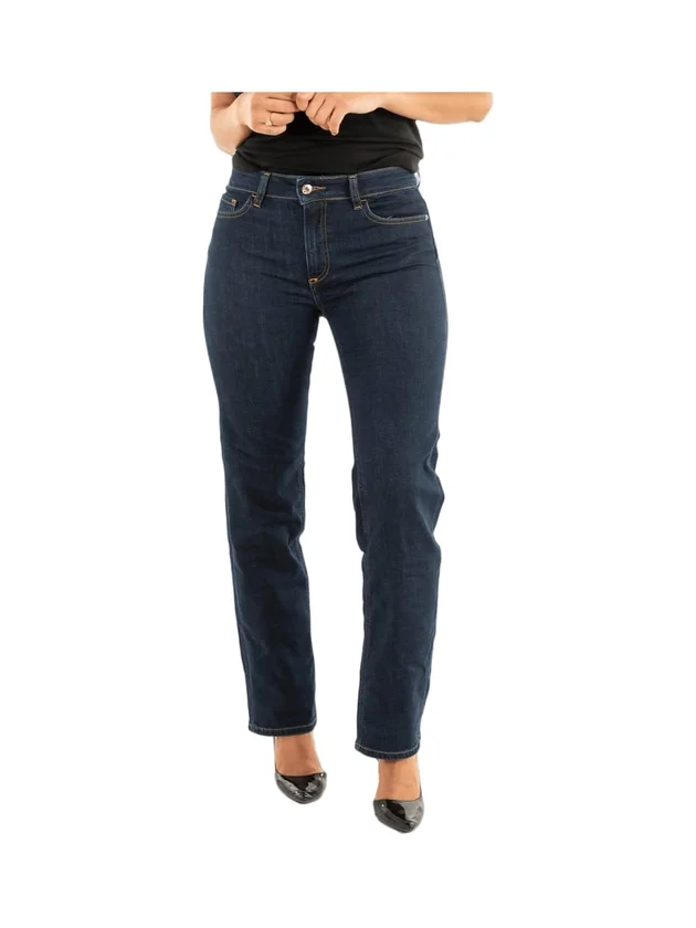 Jean femme Destiny Straight Basic SALSA, coupe droite push-up élégante