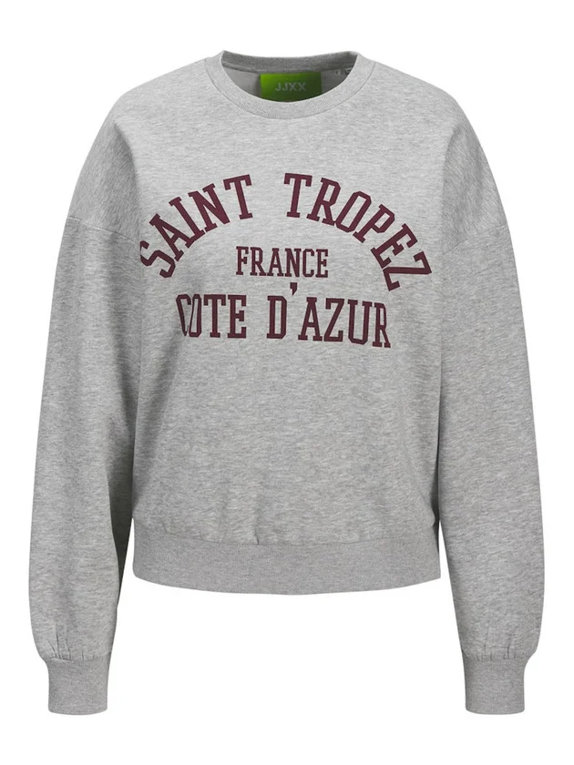 Jxmerle Rlx Short Ls Crew Swt Ln