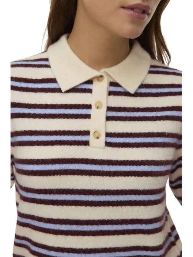Vmocanna 2 4 Poloneck Pullover