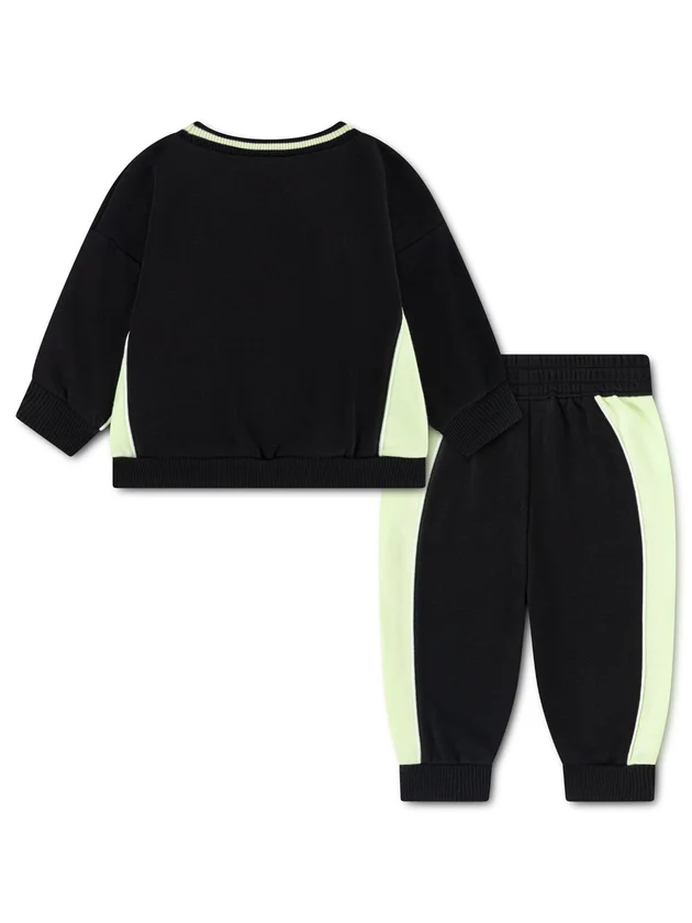 Nkn Ft Color Blocked Crew Set