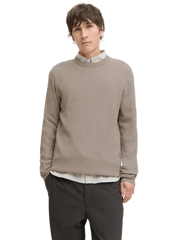 Blareagan Knit Crew Neck