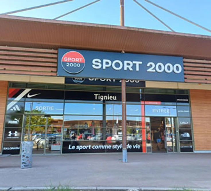 Extérieur du magasin SPORT 2000 TIGNIEU-JAMEYZIEU