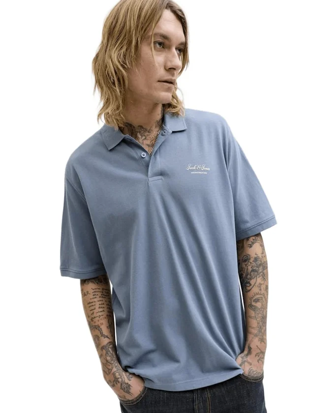 Jjearchive Graphic Polo Ss Ln