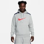DK GREY HEATHER/THUNDER BLUE/FIRE RED