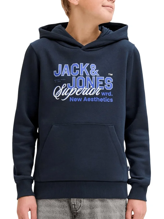 JJElogo Sweat Hood 2 Col 25 26 Noos