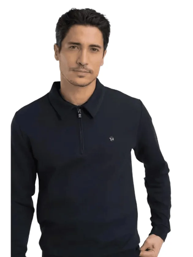 Classic Sweat Col Zip