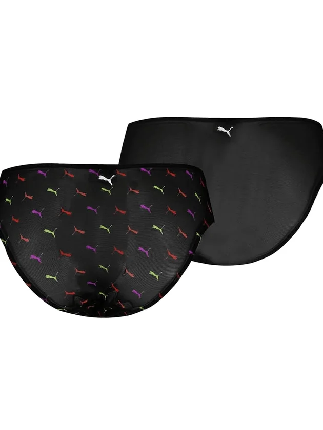 Printed Mesh Briefs 2P