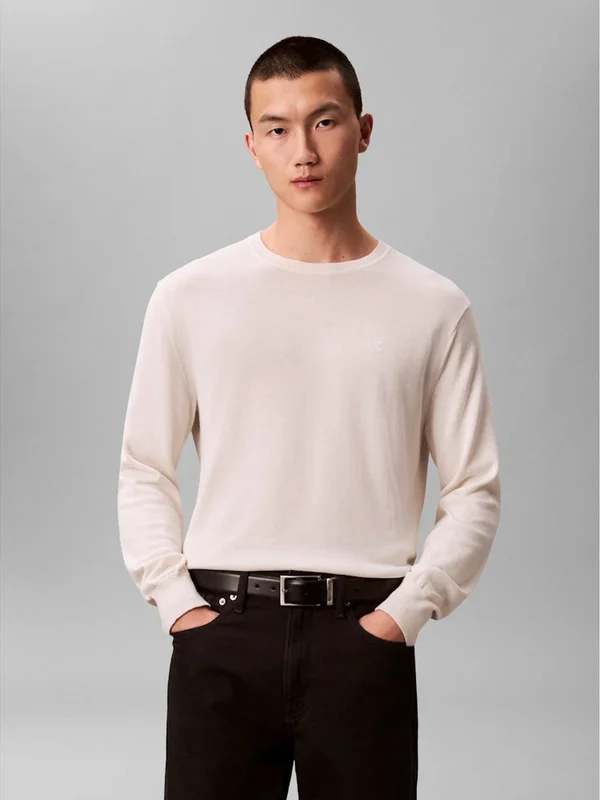 Ls Supima Cotton Crew 14gg