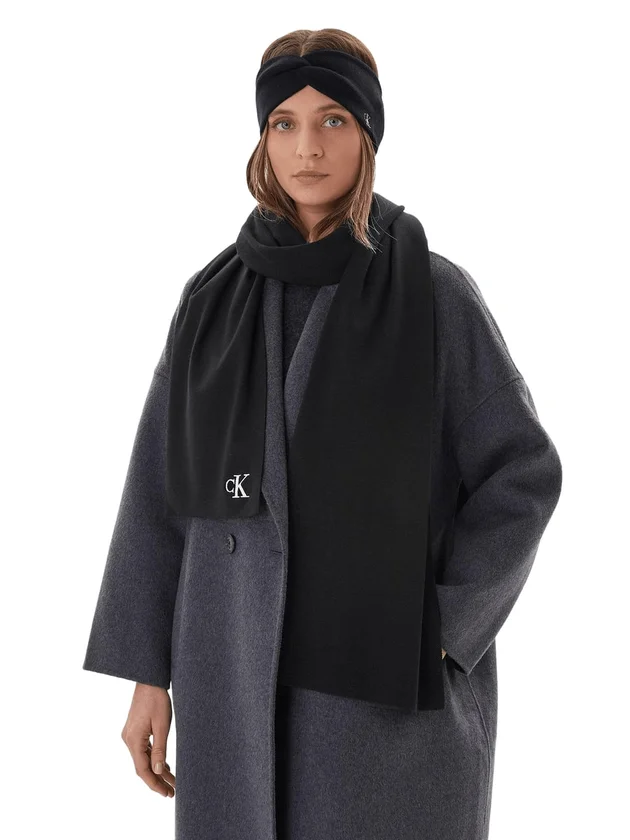 Fine Rib Scarf