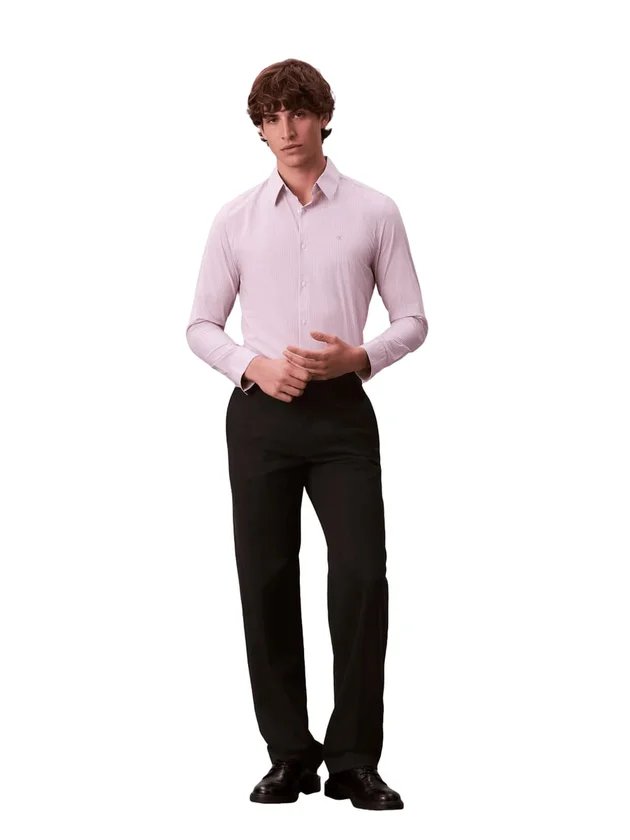 Thin Multi Stripe Stretch Sli