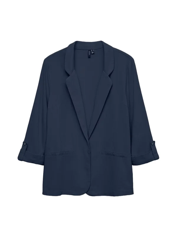 Loose Blazer Lin 3/4 Wvn Noos