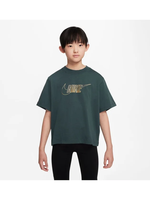 Tee Boxy Metallic HBR