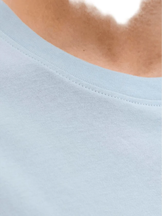 Jjcole Print Tee Ss Crew Neck Ln