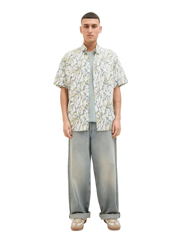 Jorjoshua Split Aop Shirt Ss