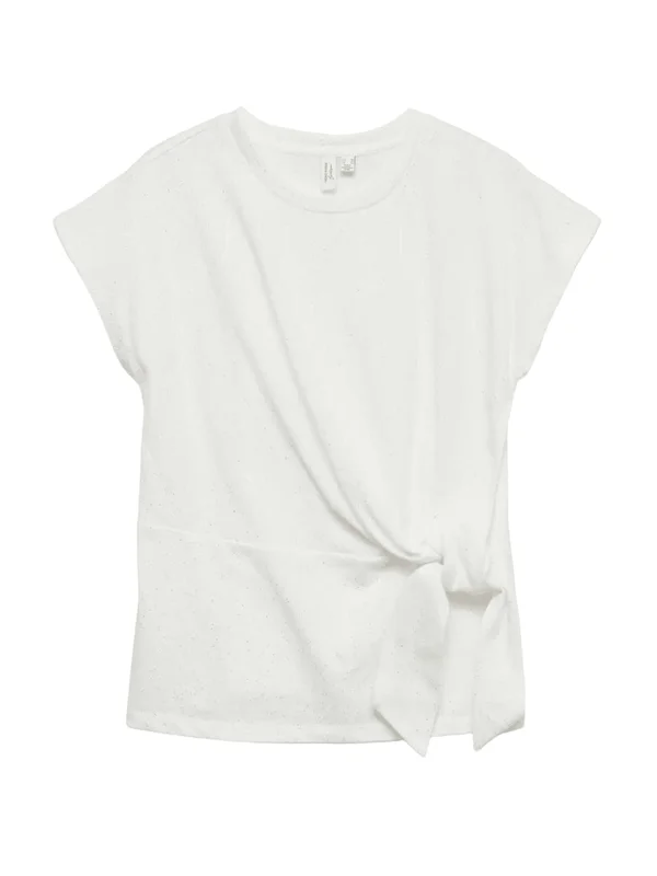 Vmjinnie S S O Neck Knot Top