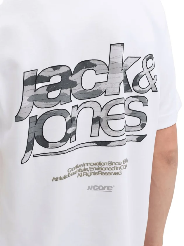 Jcobreeze Back Print Tee Ss Crew