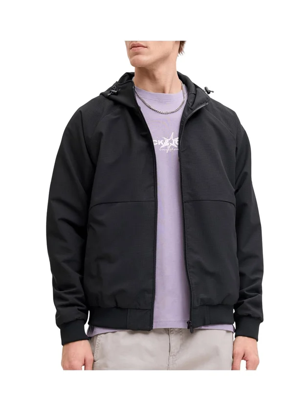 Fusion Hood Bomber Jacket Sn