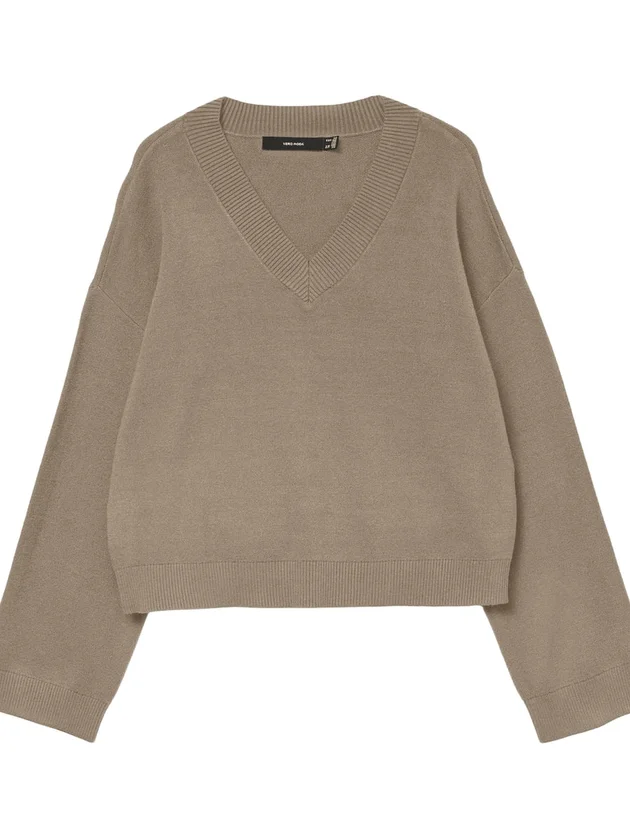 Vmgold Art LS V Neck Pullover