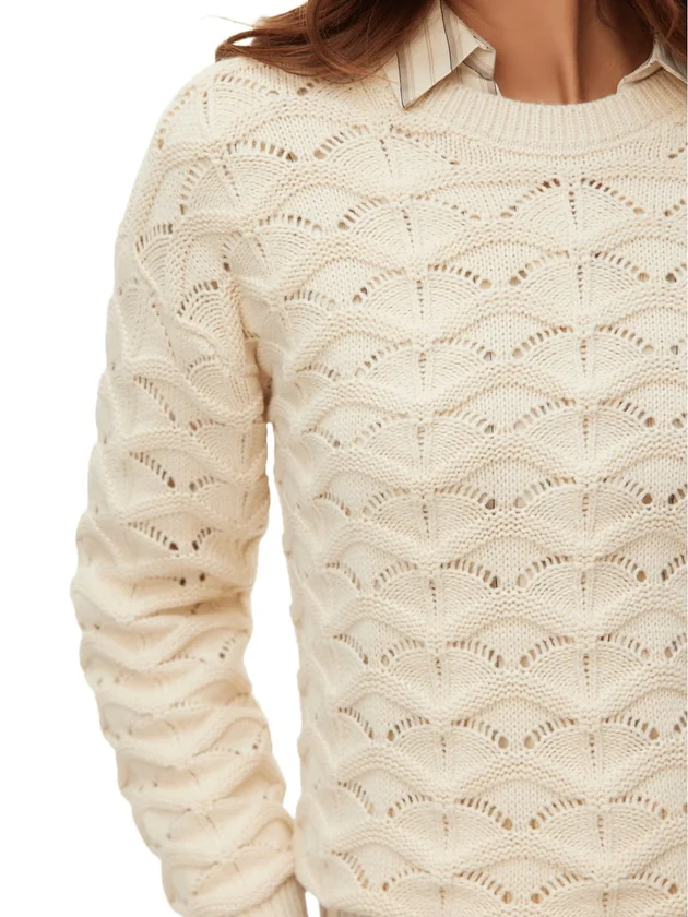 Indigo LS O Neck Pullover Boo