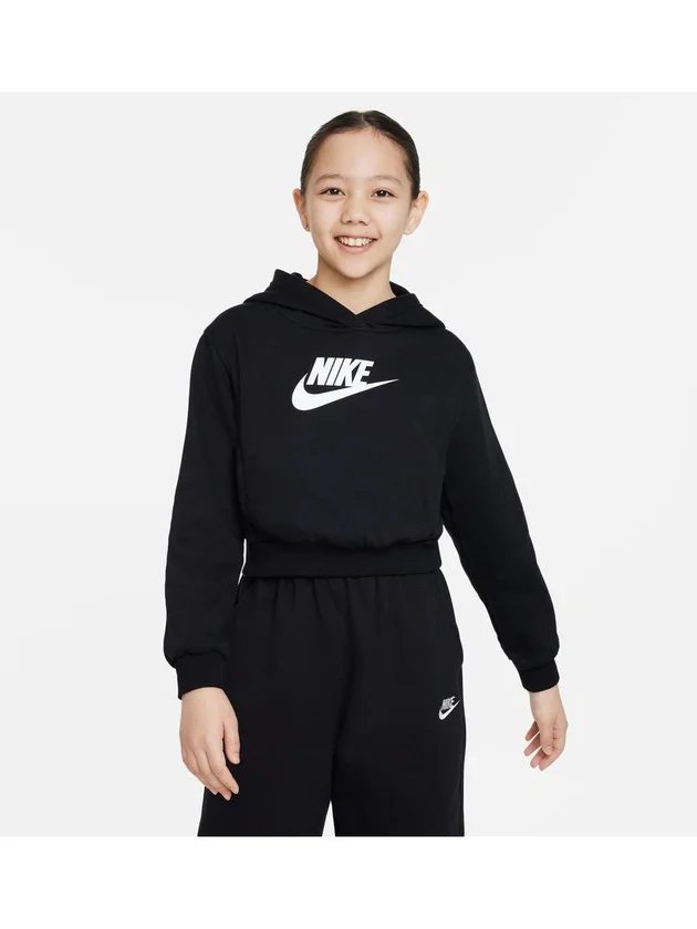 Club Fleece Crop Hdy Hbr