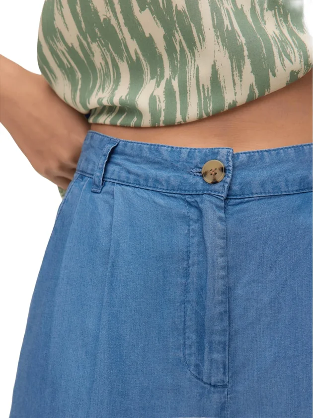 Fleur Hw Bermuda Tencel Shorts